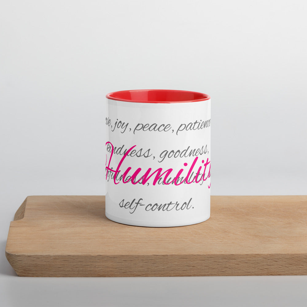Mug with Color Inside - Humility image 9