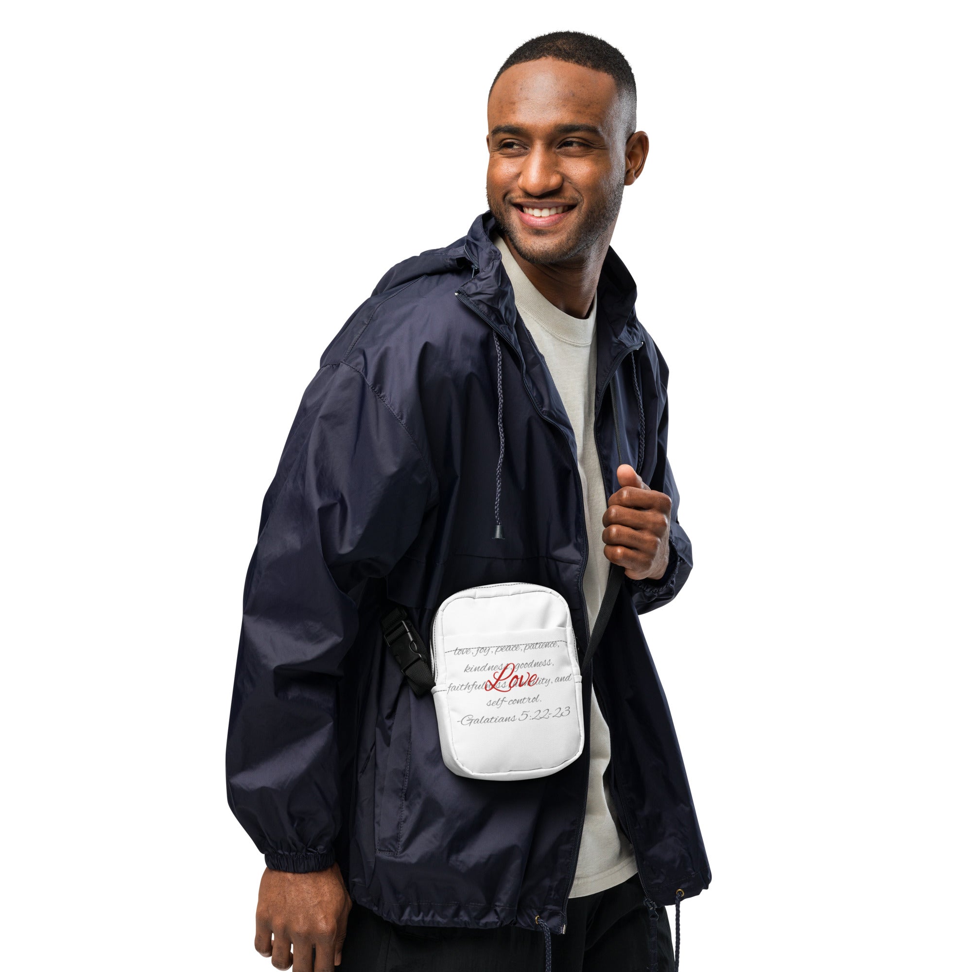 Utility Crossbody Bag - Love image 4