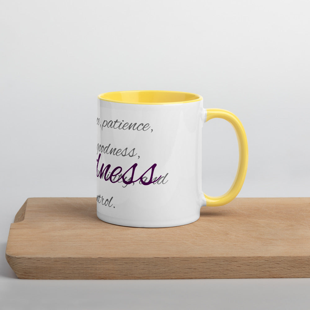 Mug with Color Inside - Goodness image 8