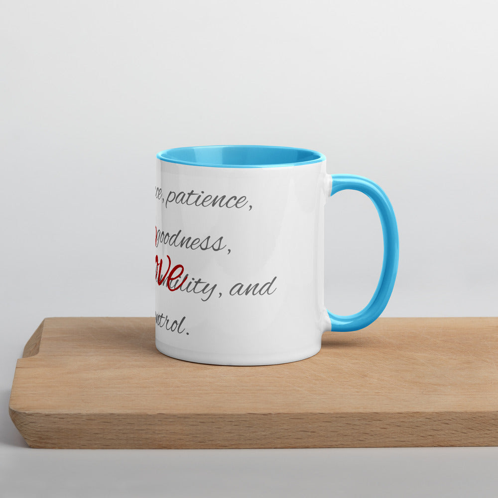 Mug with Color Inside - Love image 6