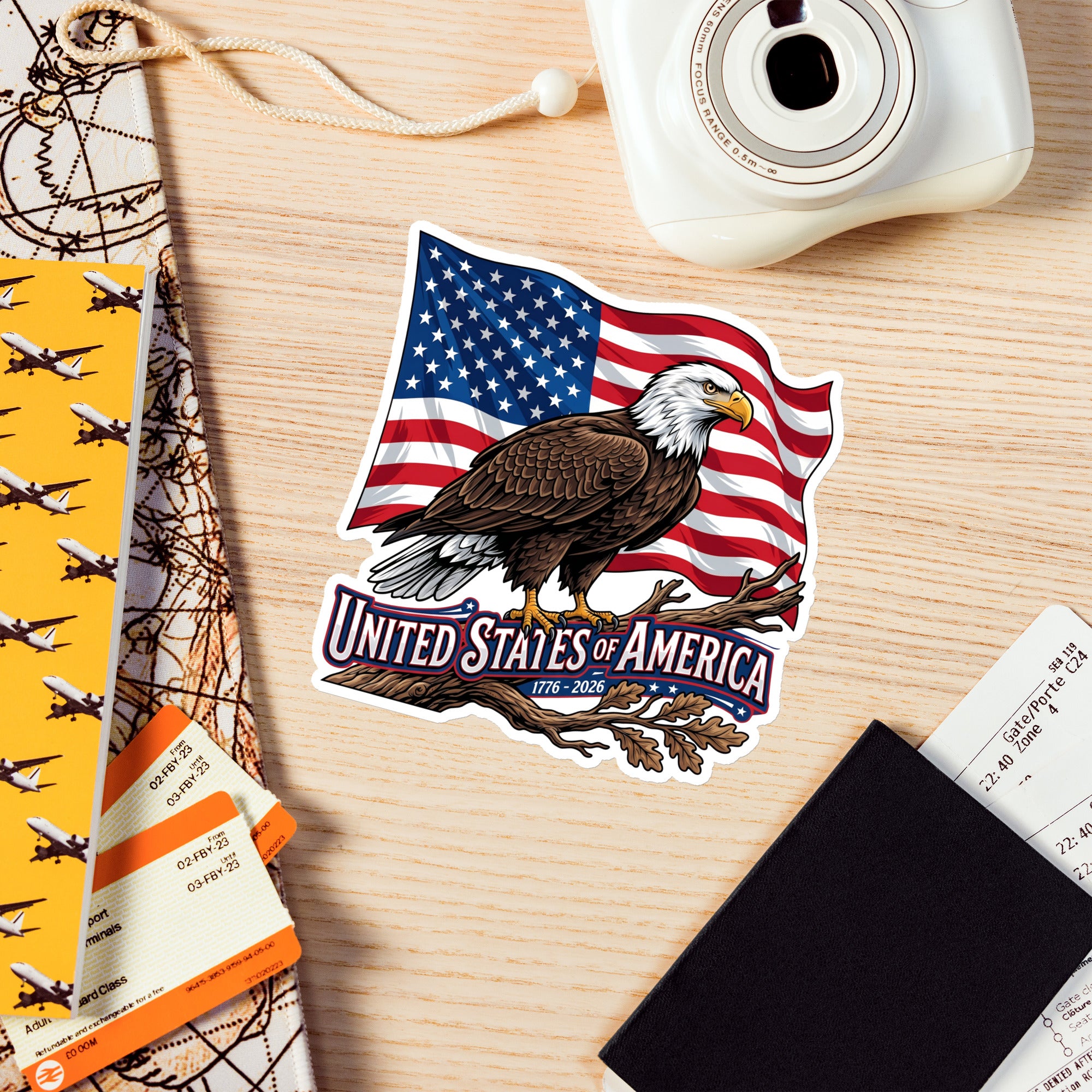 Magnet - USA 250 Eagle