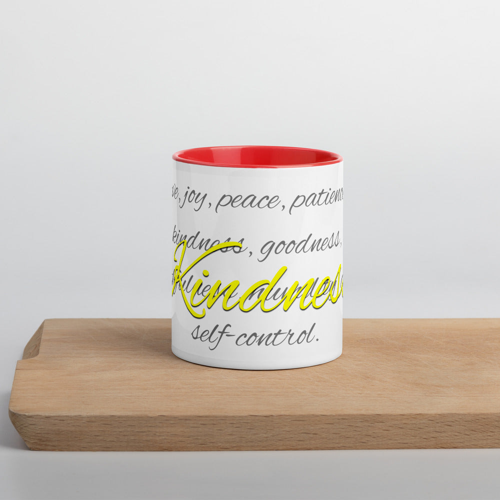 Mug with Color Inside - Kindness image 9
