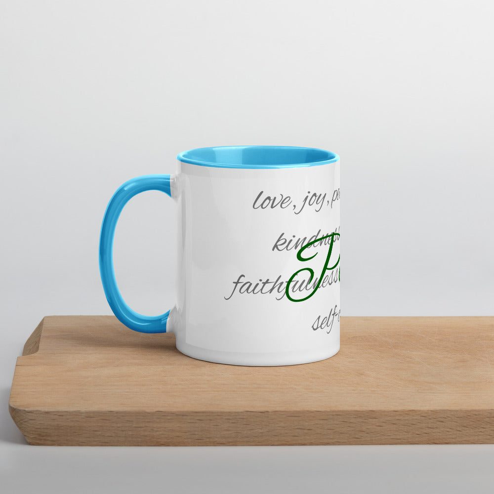 Mug with Color Inside - Peace image 5