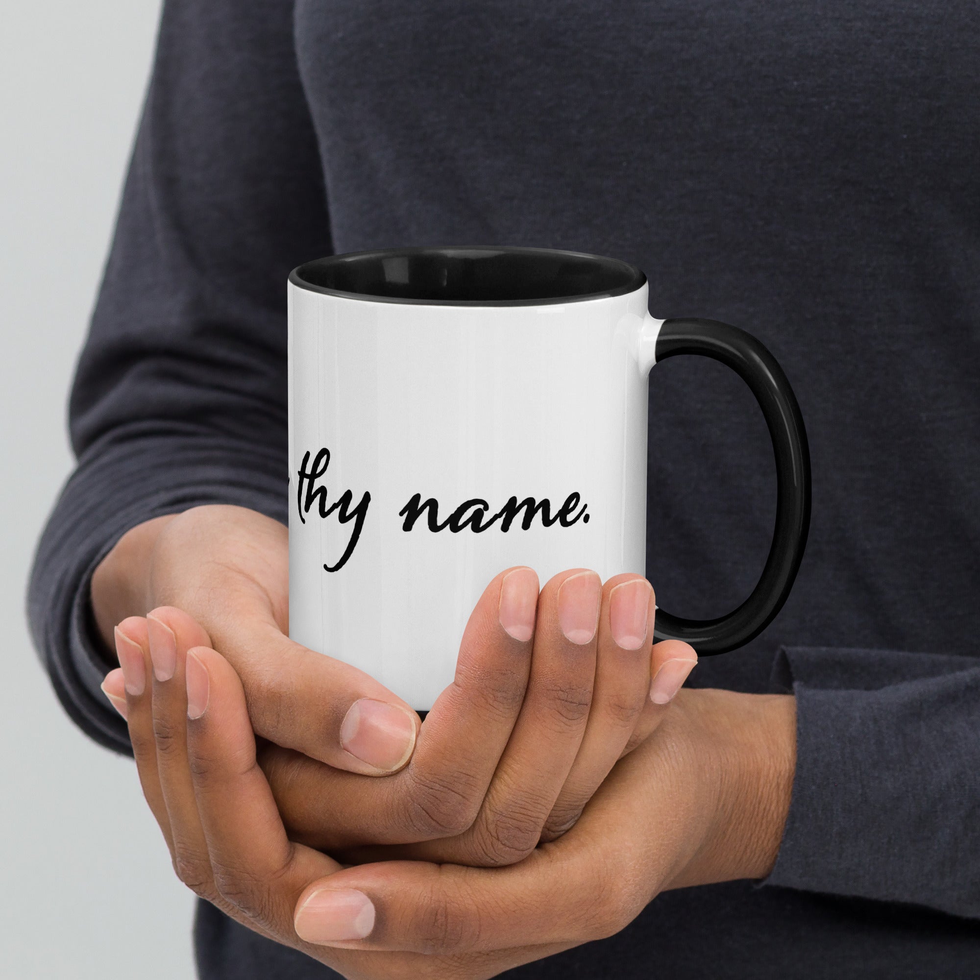 Mug with Color Inside - Luke 11:2-4 image 3