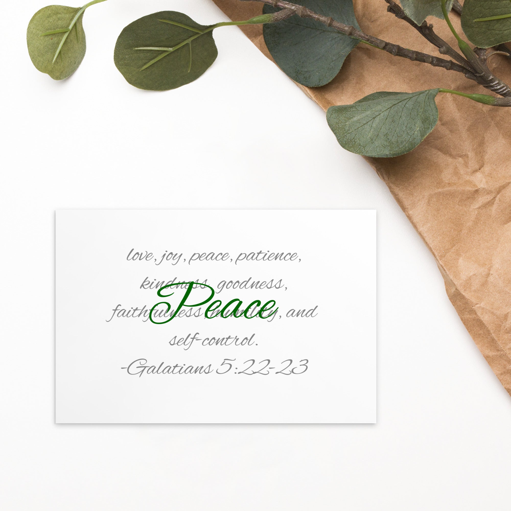 Standard Postcard - Peace image 0