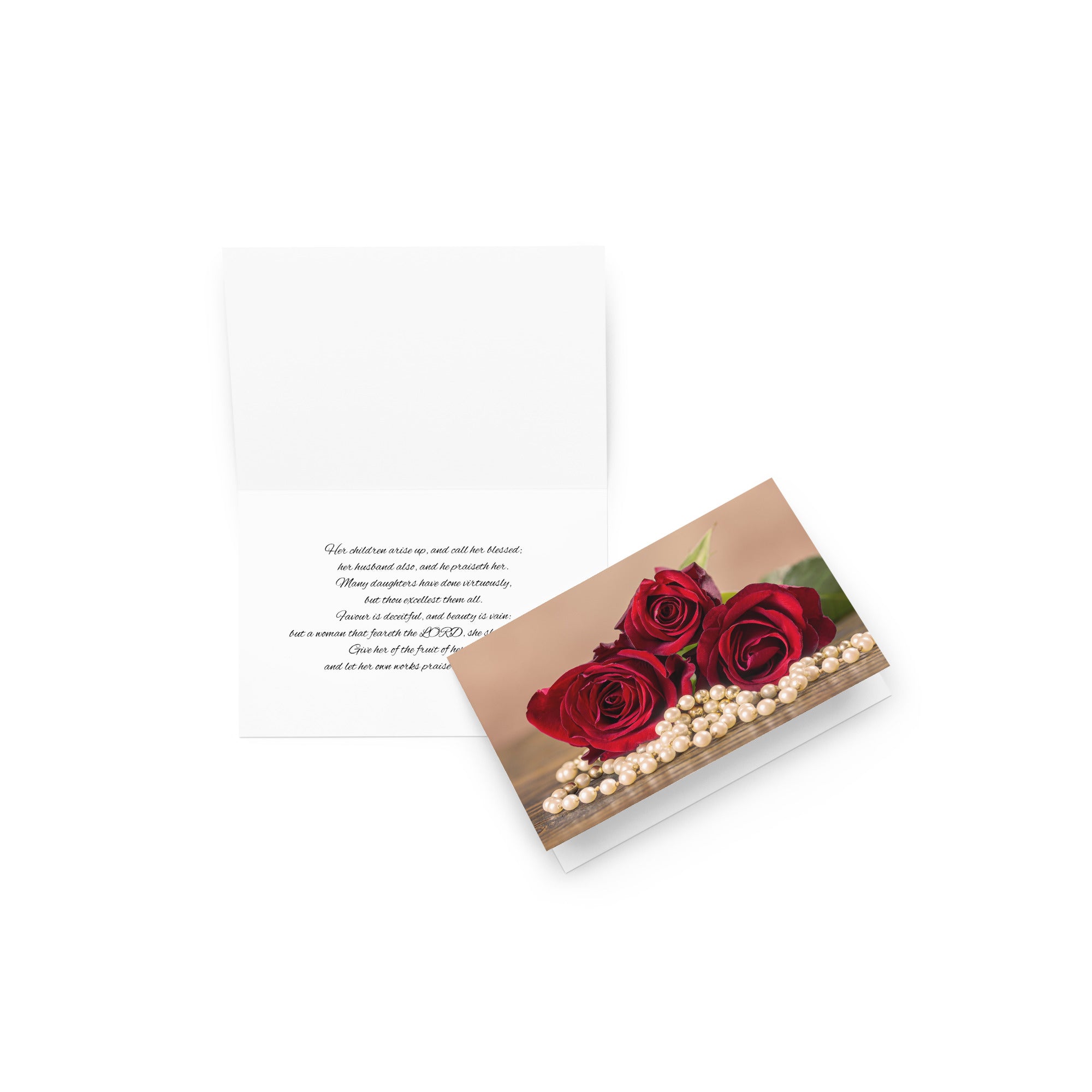 Greeting Card | Red Roses