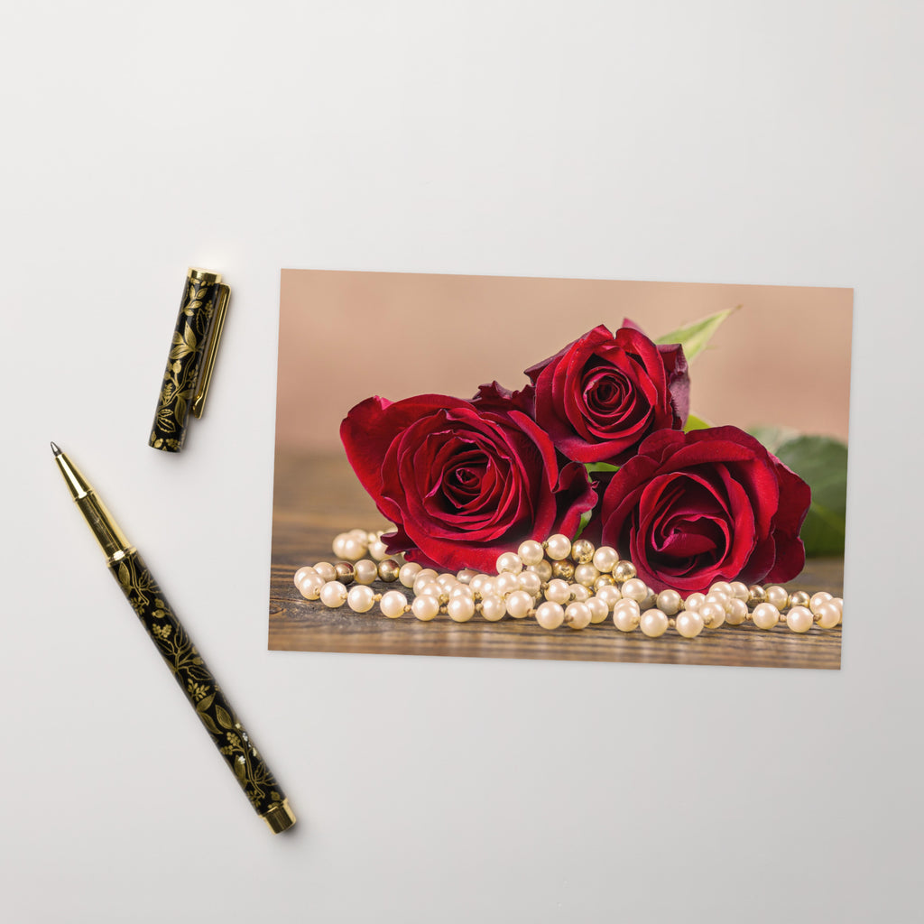Greeting Card | Red Roses