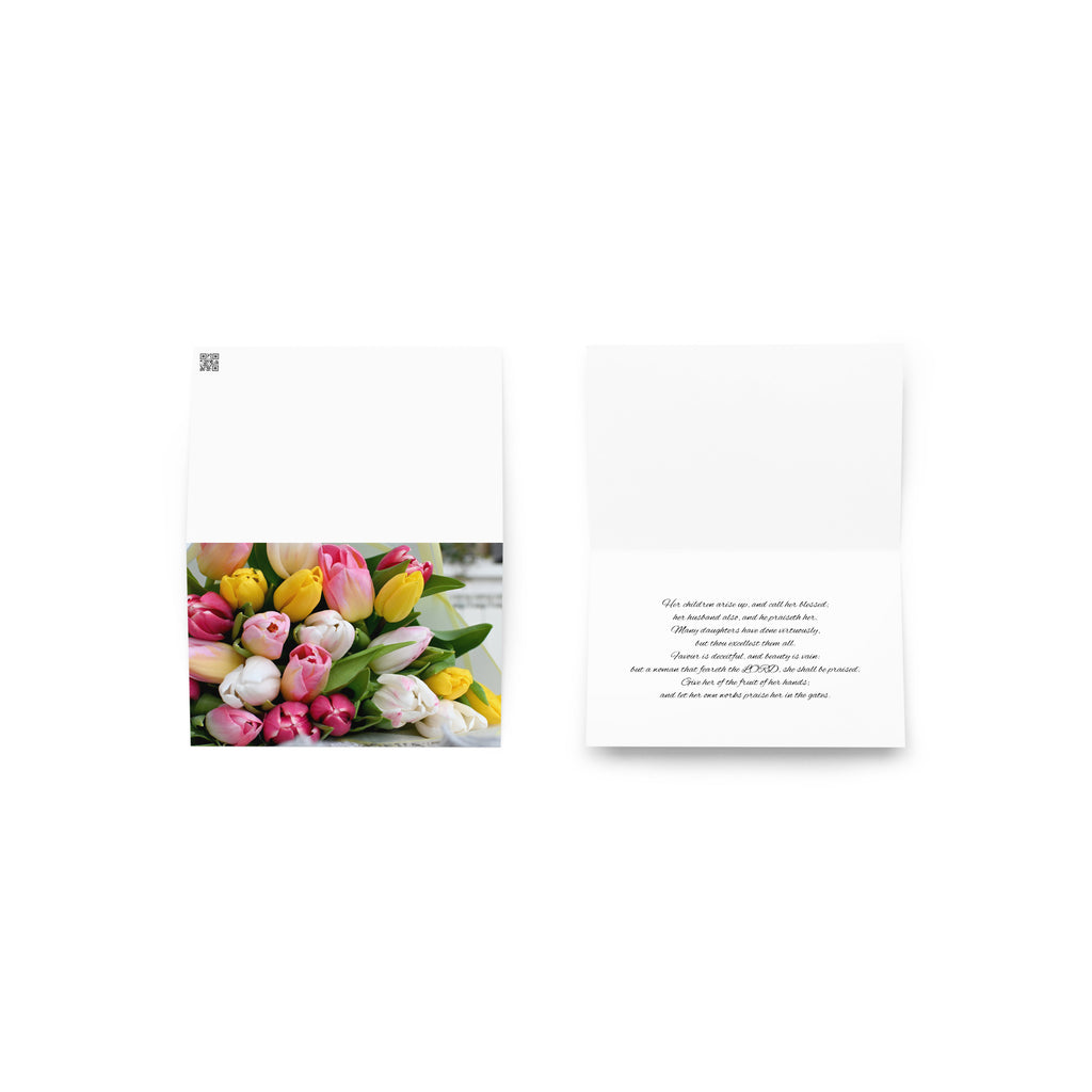 Greeting Card | Tulip Bouquet