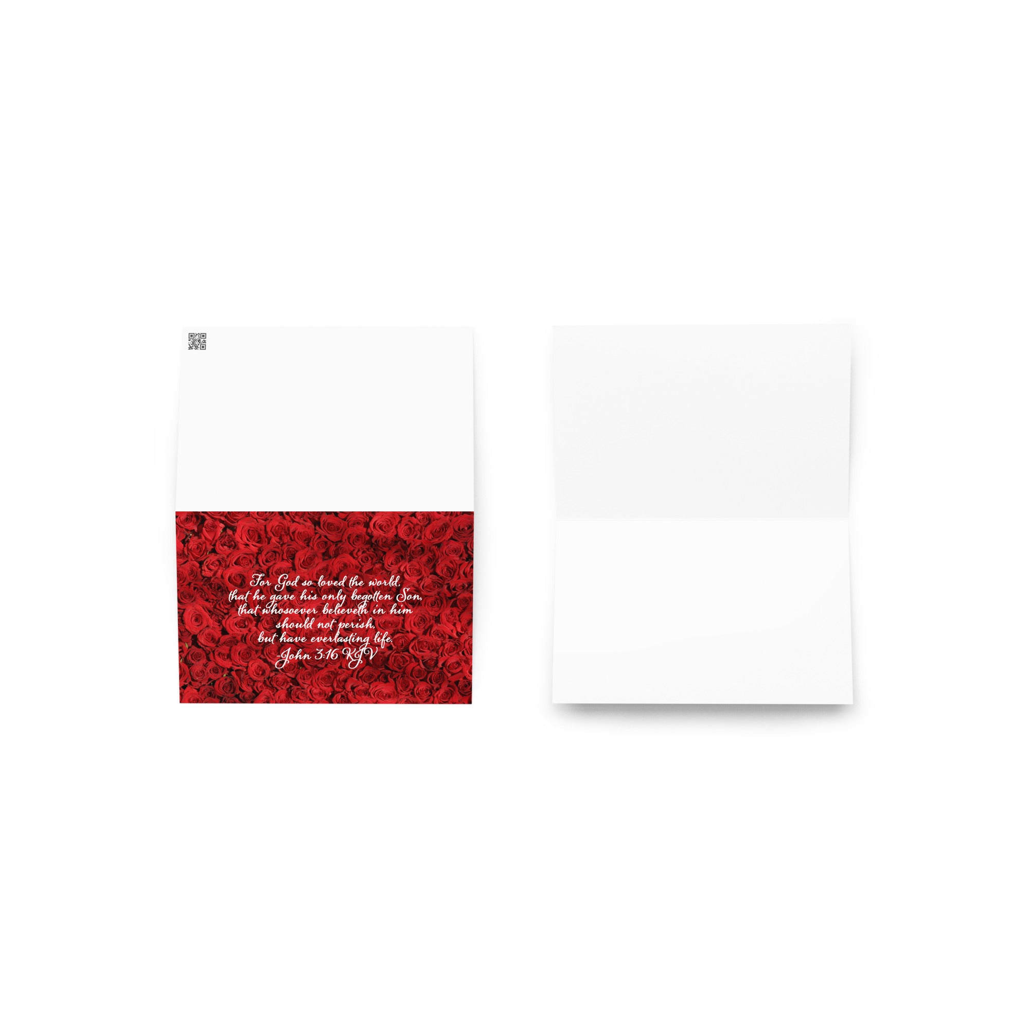 Greeting Card - John 3:16