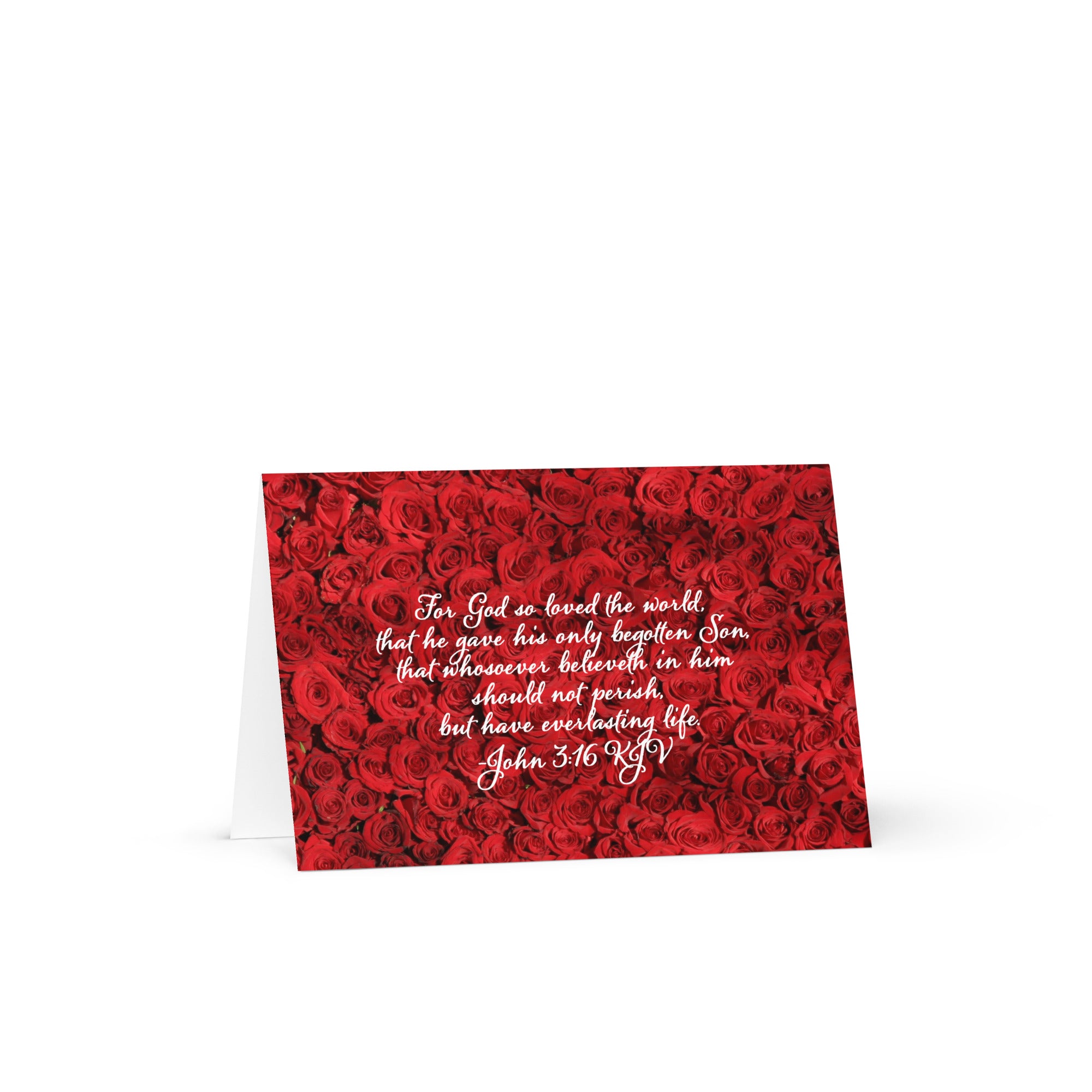 Greeting Card - John 3:16