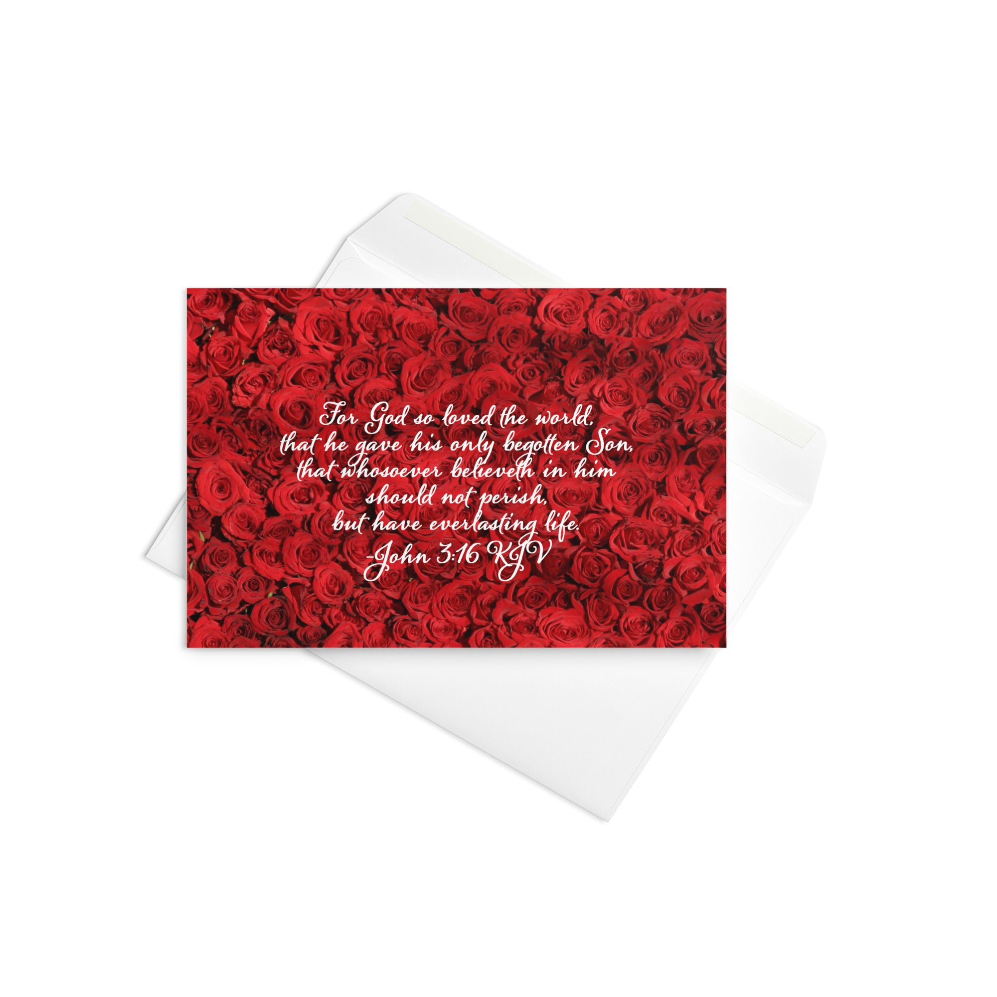 Greeting Card - John 3:16