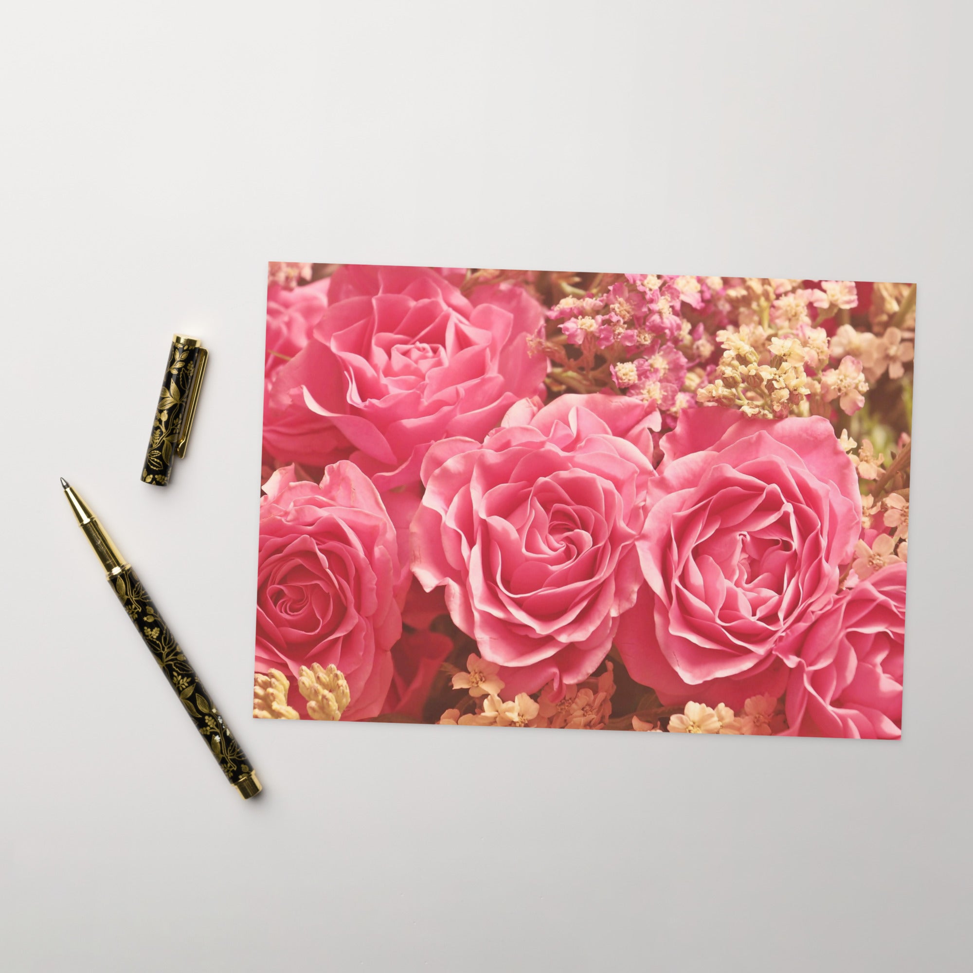Greeting Card | Pink Roses