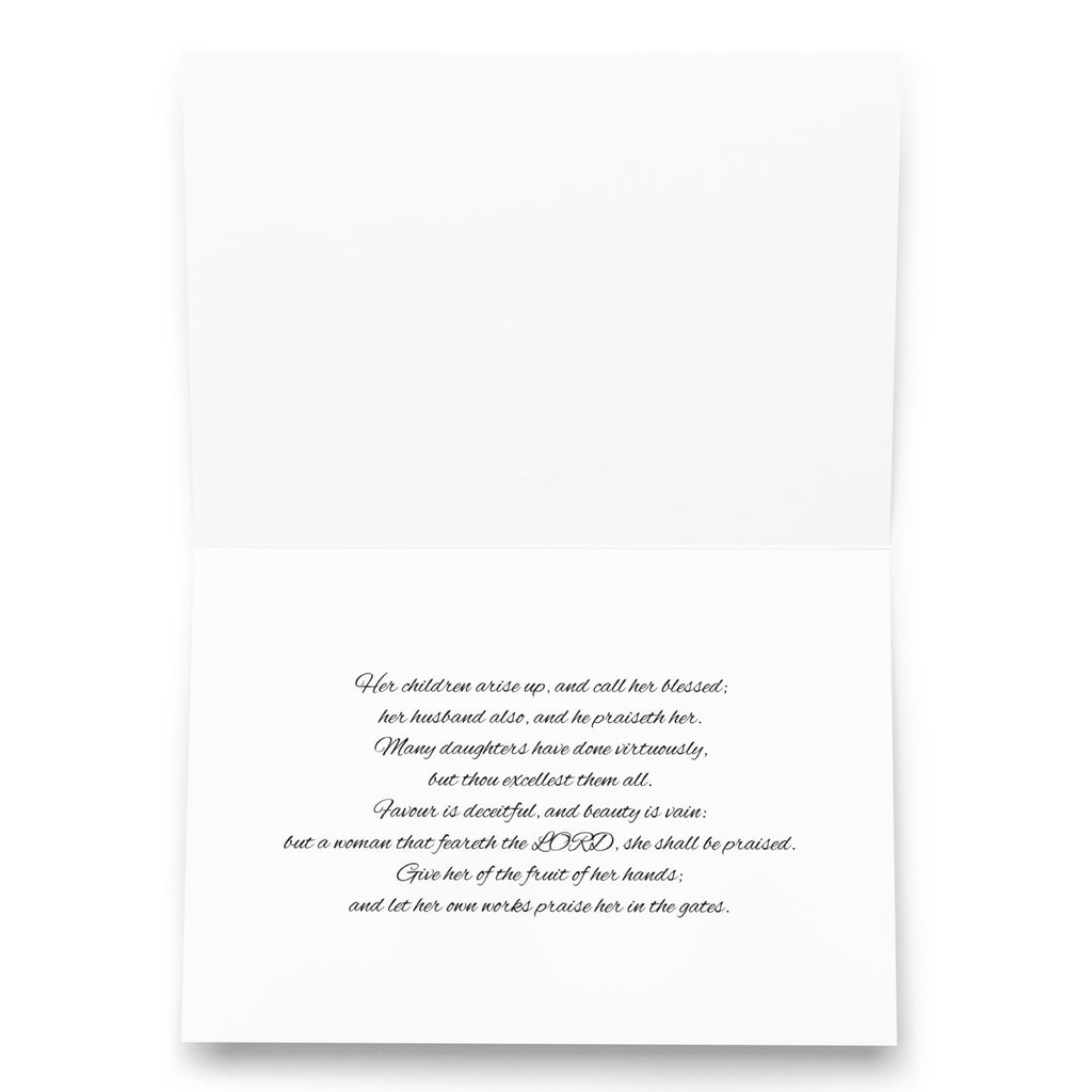 Greeting Card | Pink Roses
