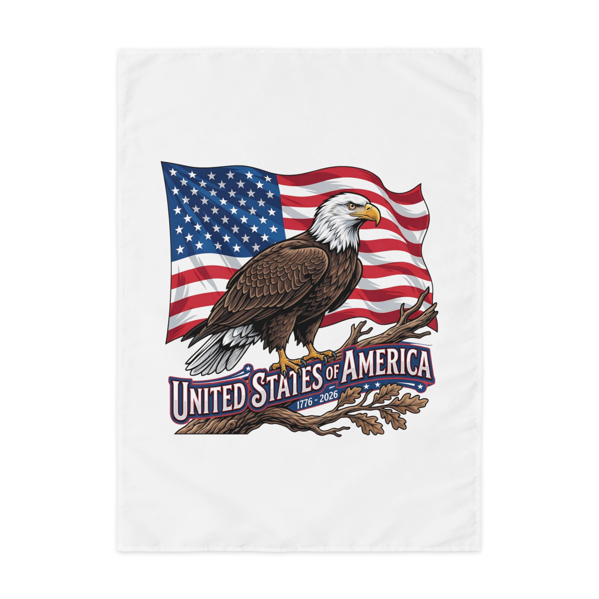 Indoor Wall Tapestry - USA 250 Eagle