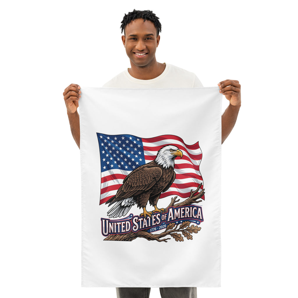 Indoor Wall Tapestry - USA 250 Eagle