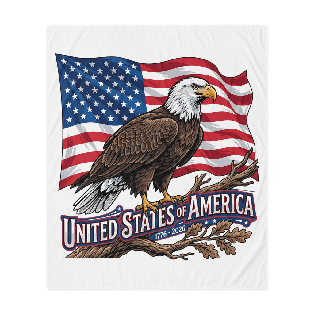 Indoor Wall Tapestry - USA 250 Eagle