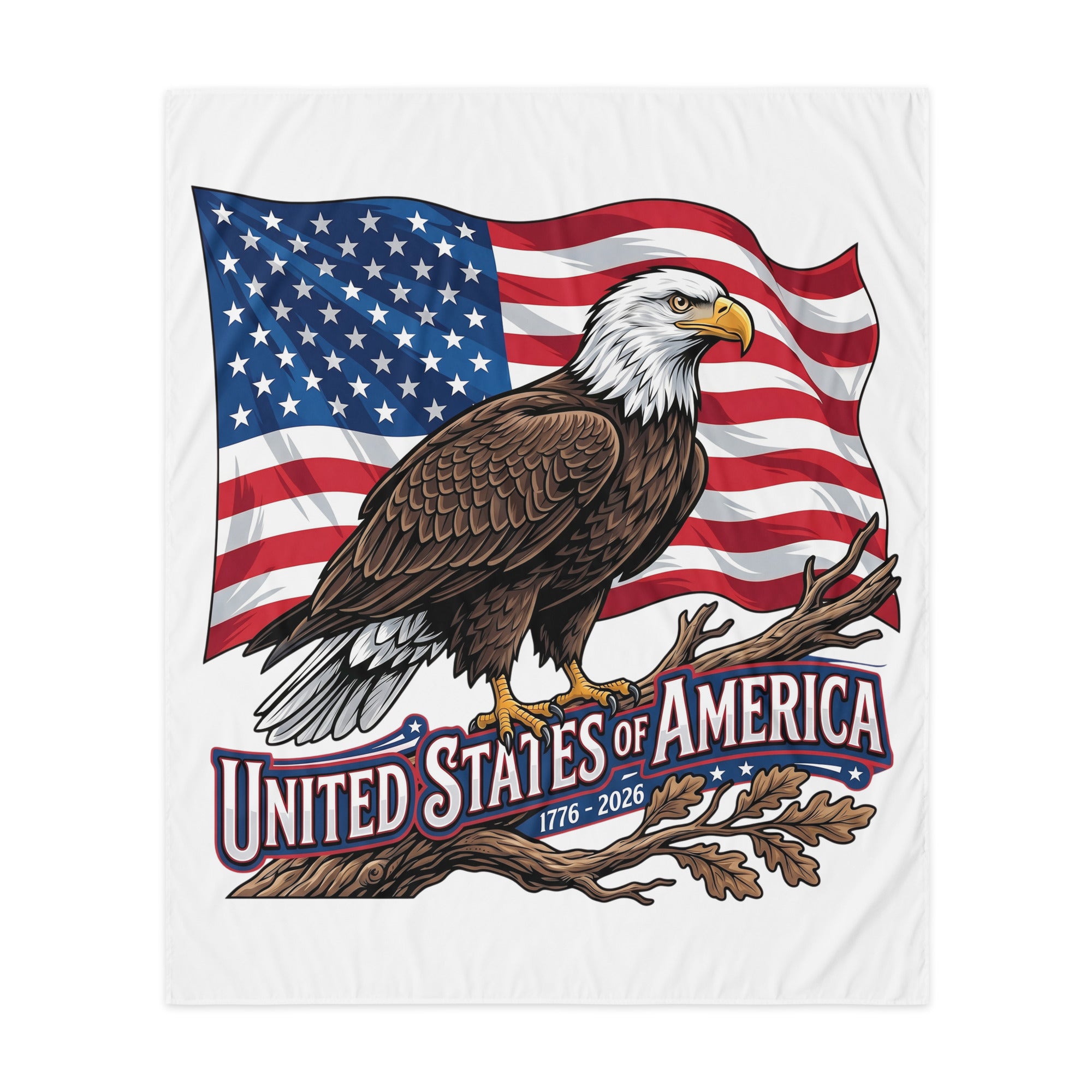 Indoor Wall Tapestry - USA 250 Eagle