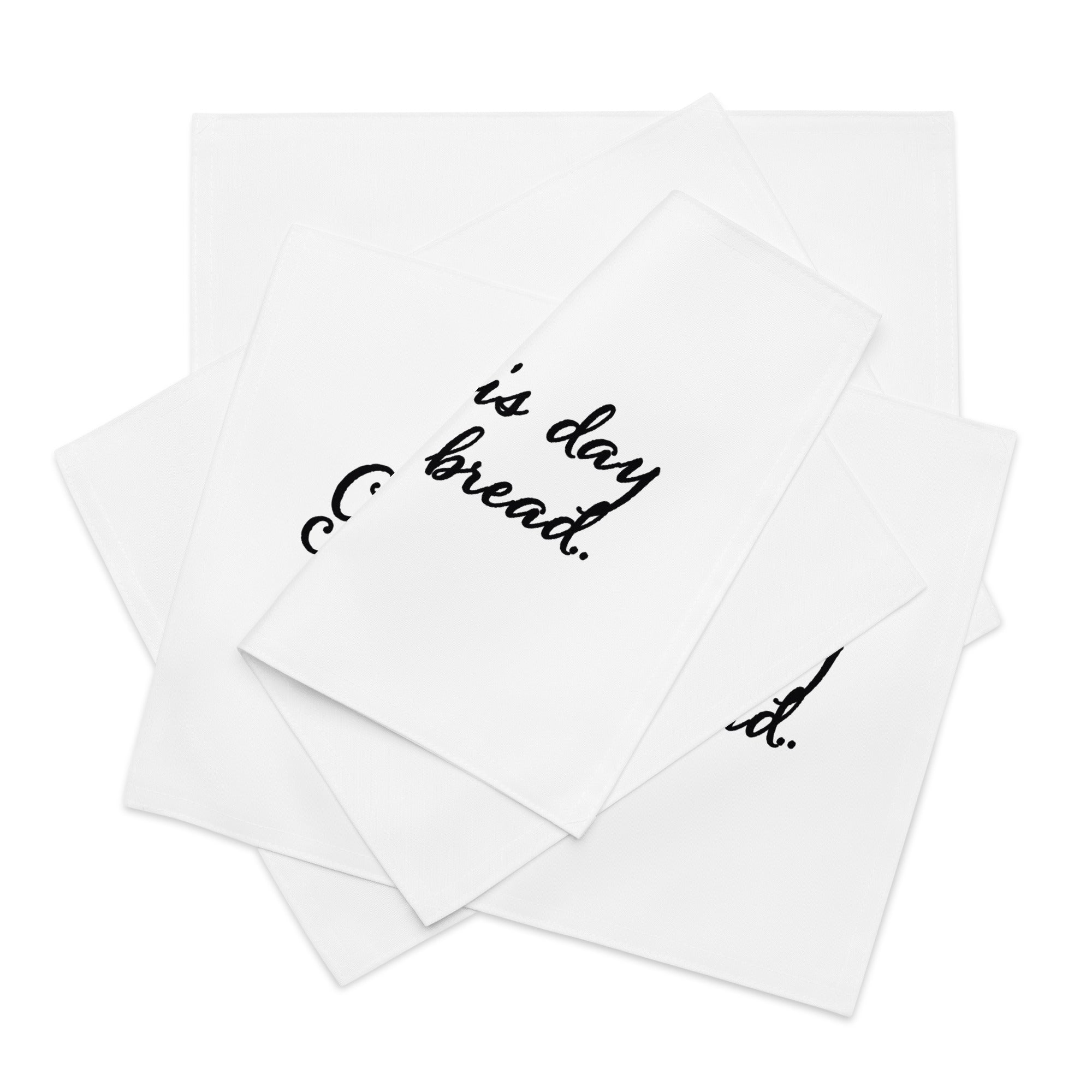 Placemat 4 pc Set - Matthew 6:11