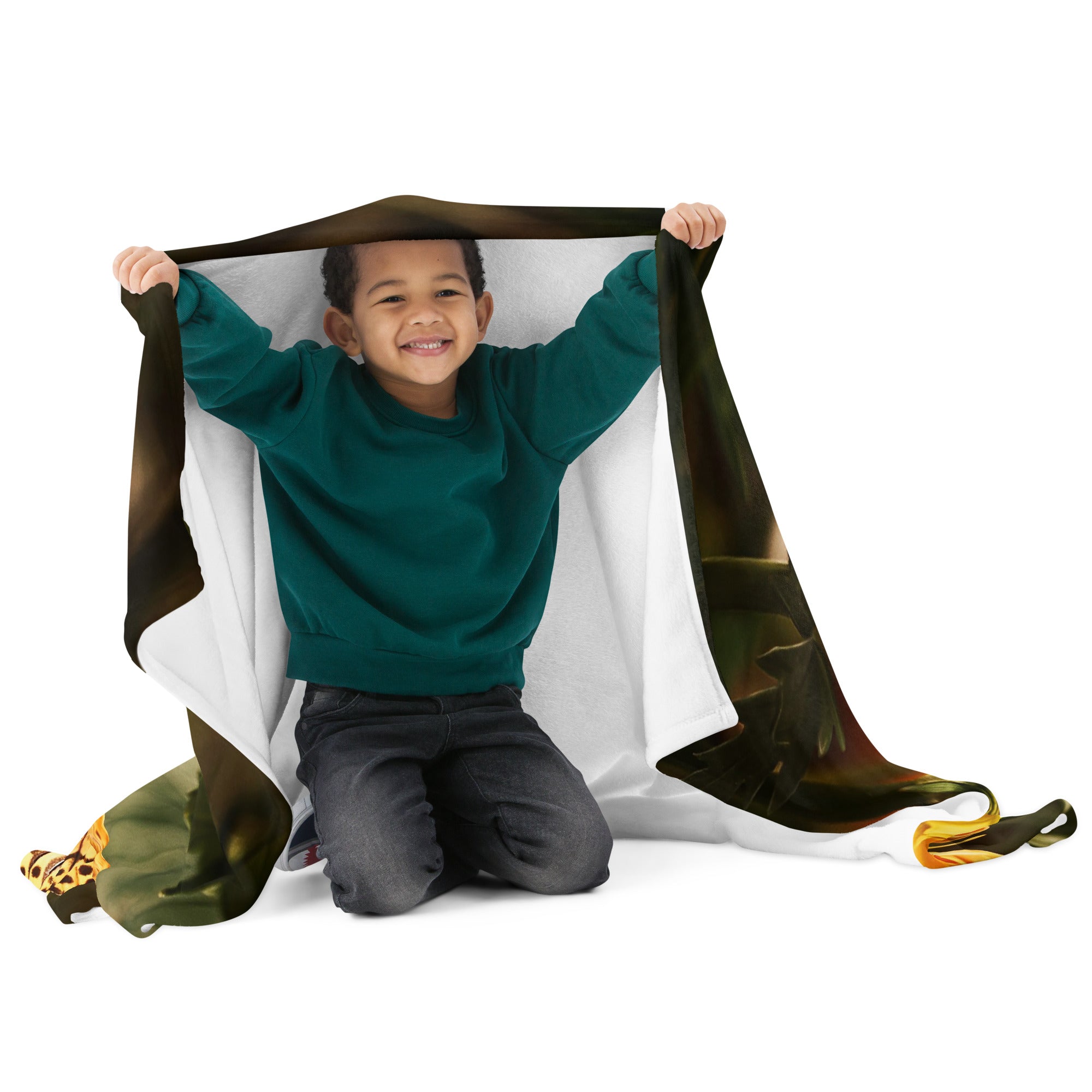 Throw Blanket - Golden Hour Butterfly