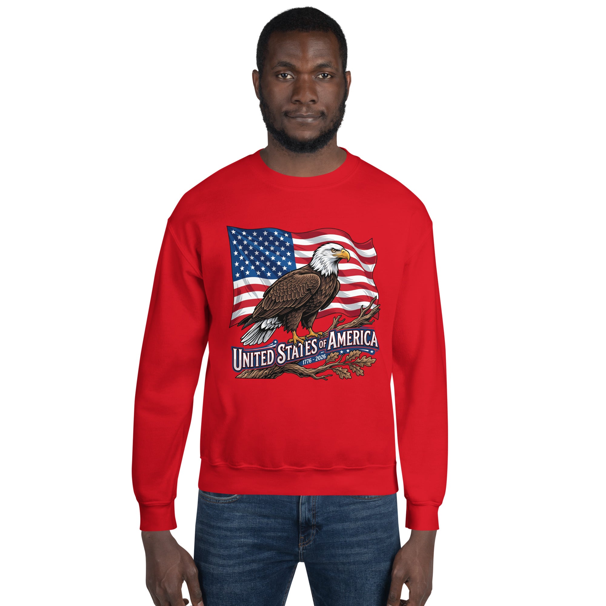 Unisex Sweatshirt - USA 250 Eagle