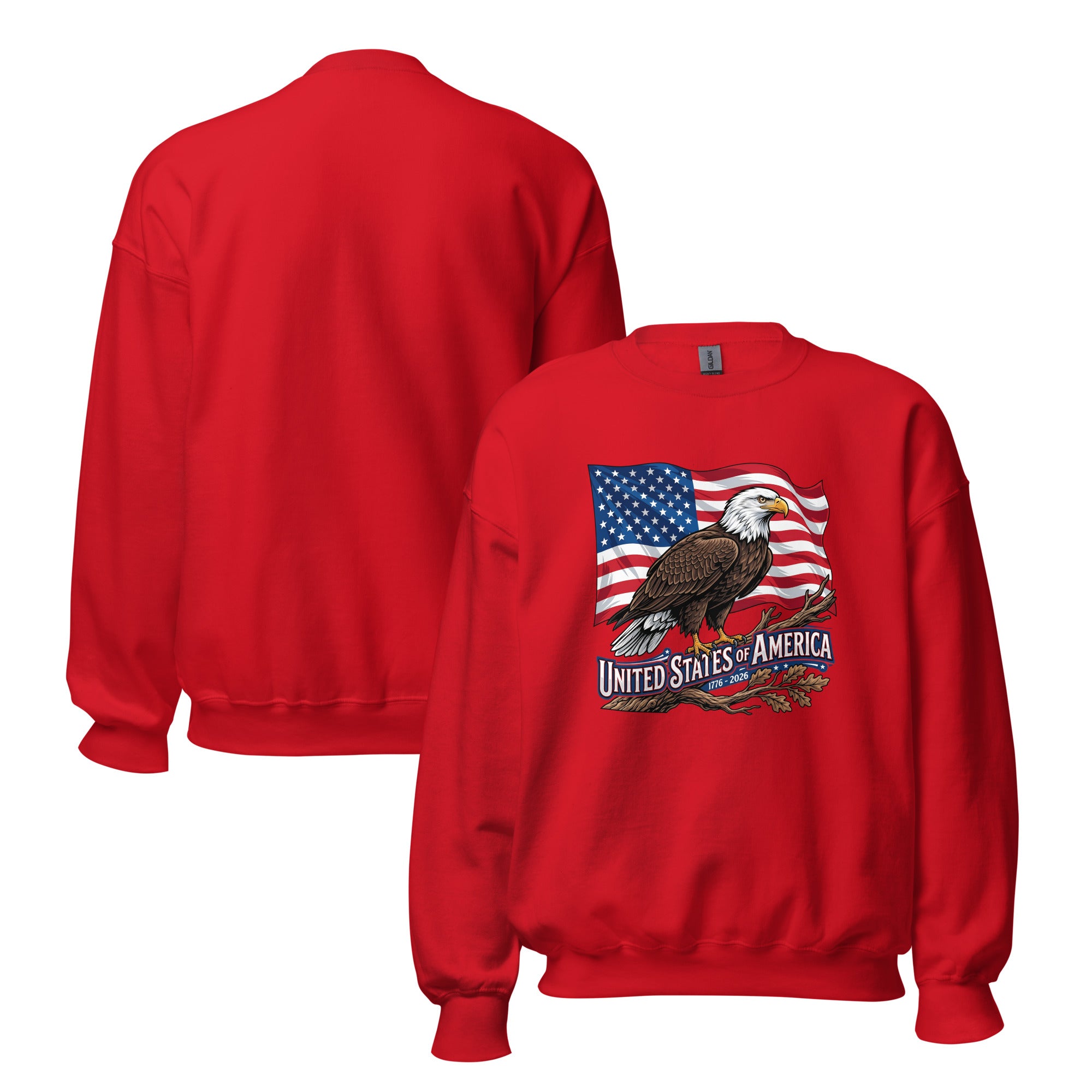 Unisex Sweatshirt - USA 250 Eagle