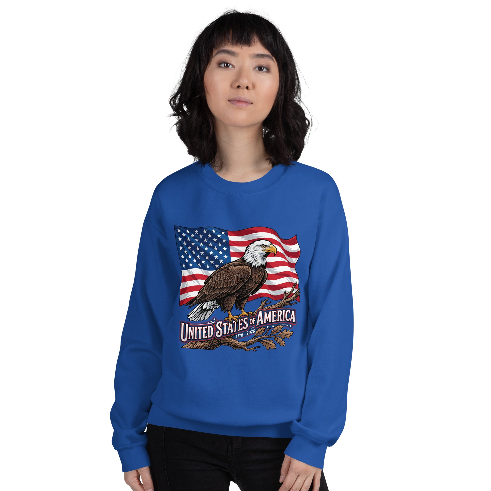 Unisex Sweatshirt - USA 250 Eagle