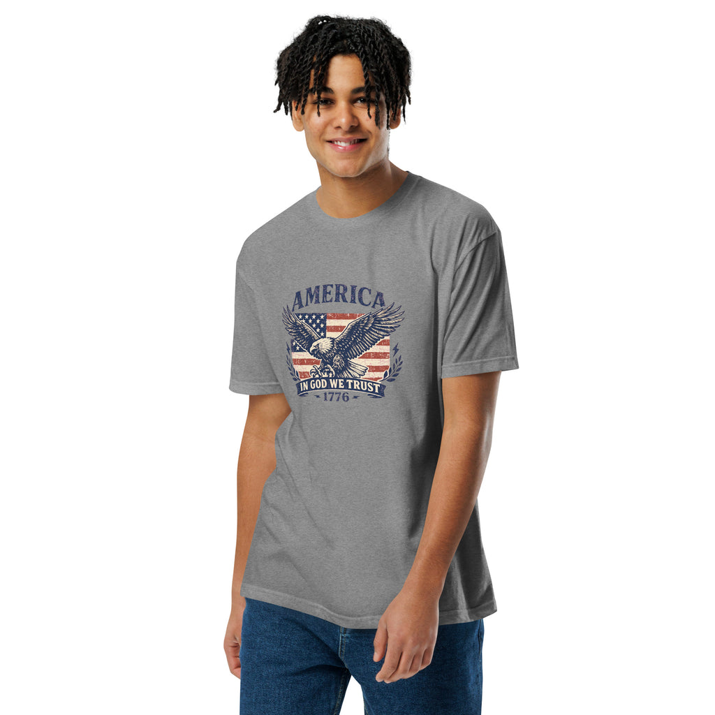 Unisex Fitted T-Shirt - USA
