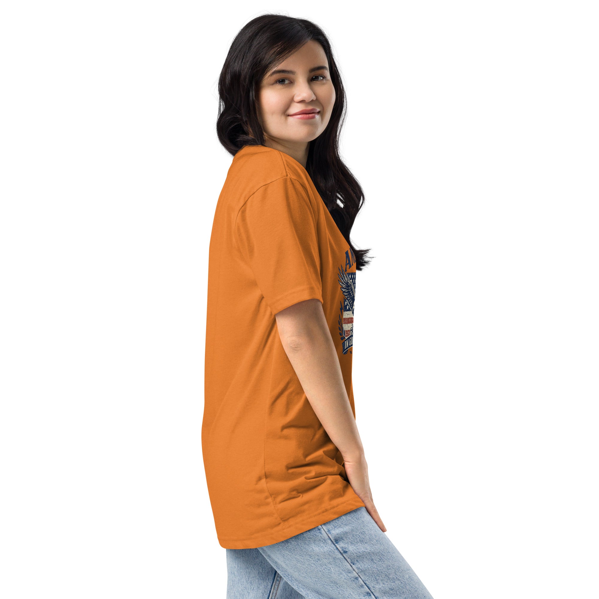 Unisex Fitted T-Shirt - USA