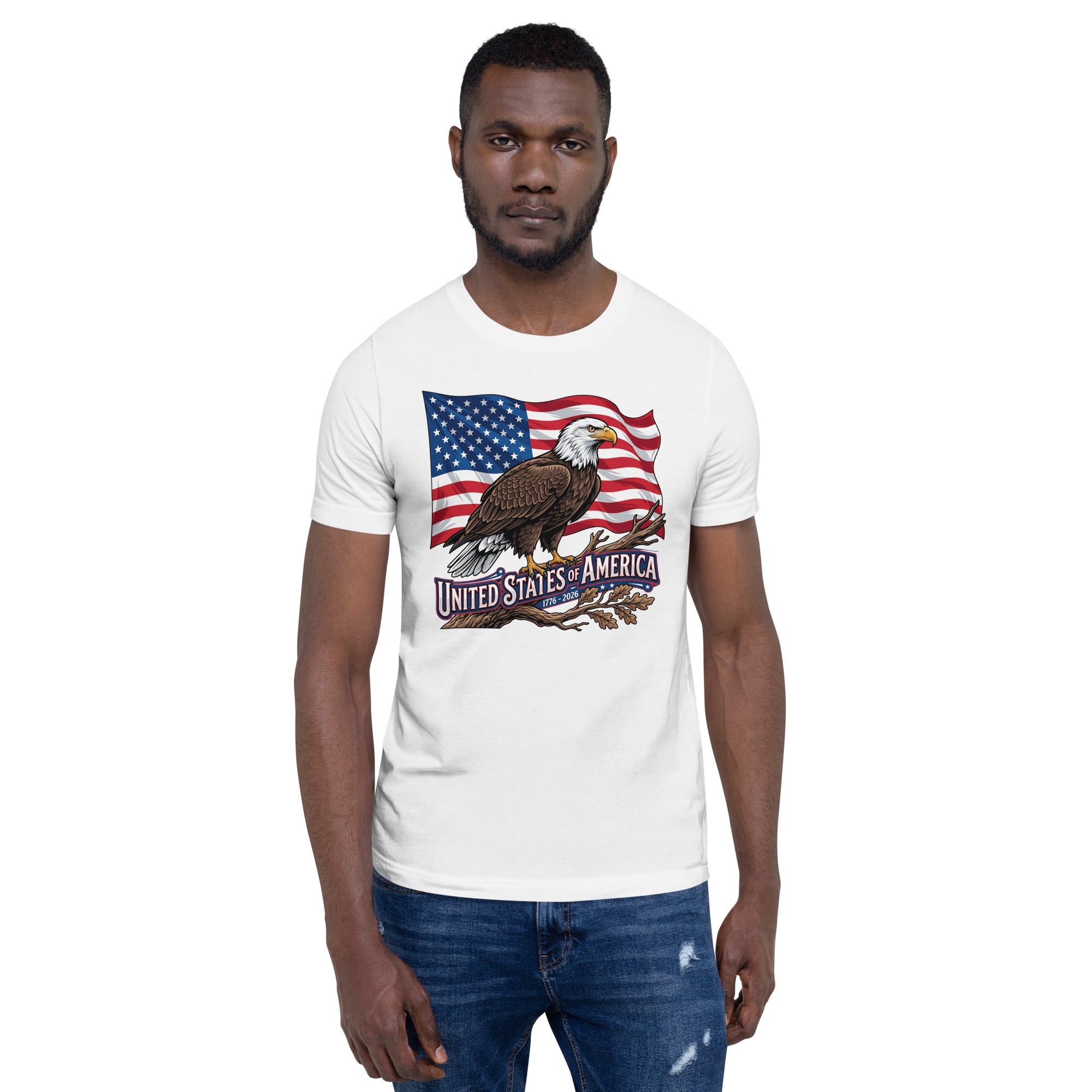 Unisex T-Shirt - USA 250 Eagle
