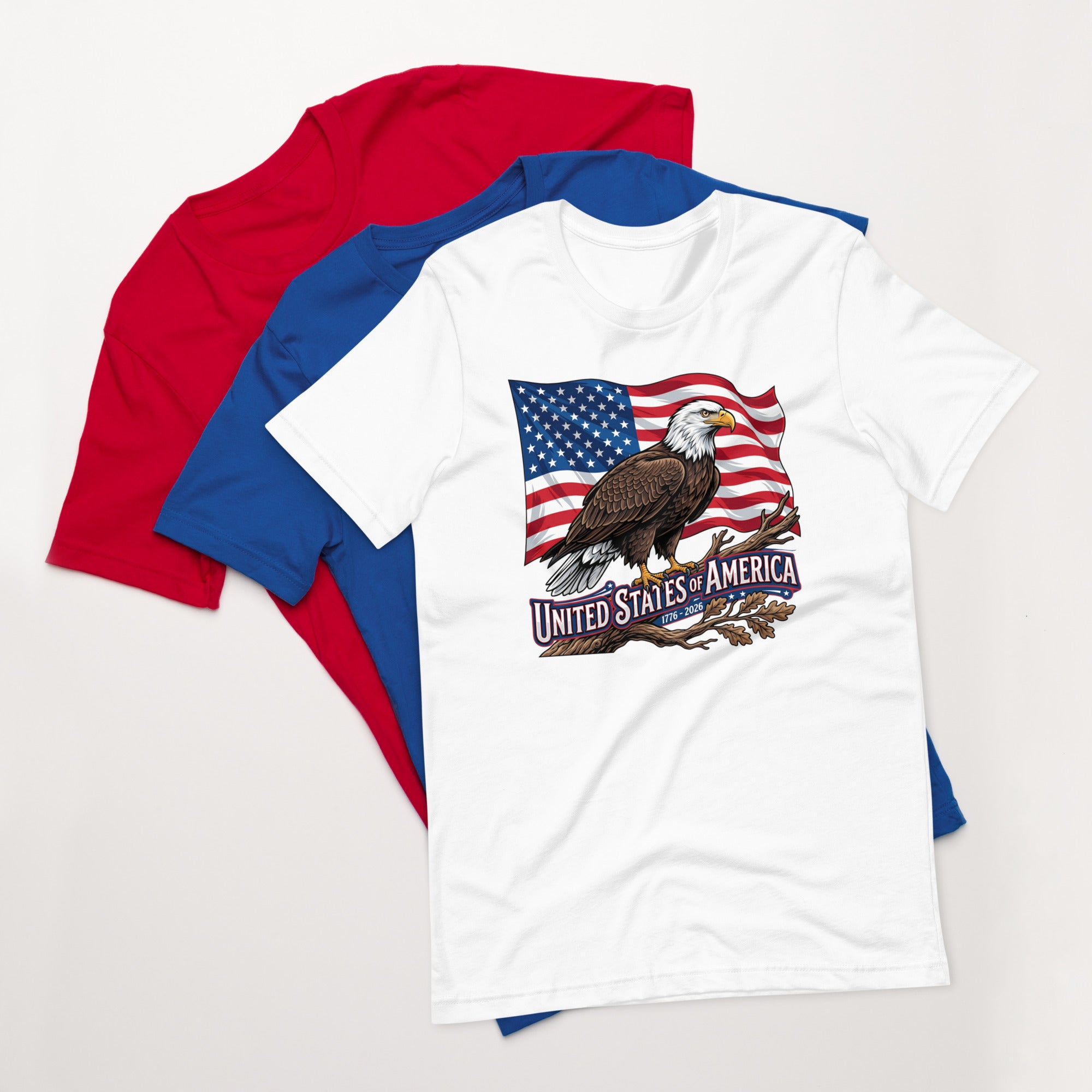 Unisex T-Shirt - USA 250 Eagle