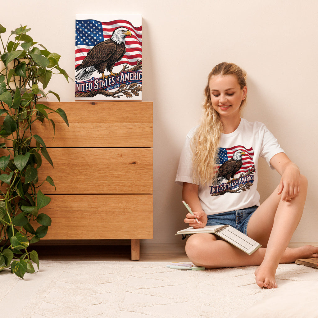 Unisex T-Shirt - USA 250 Eagle