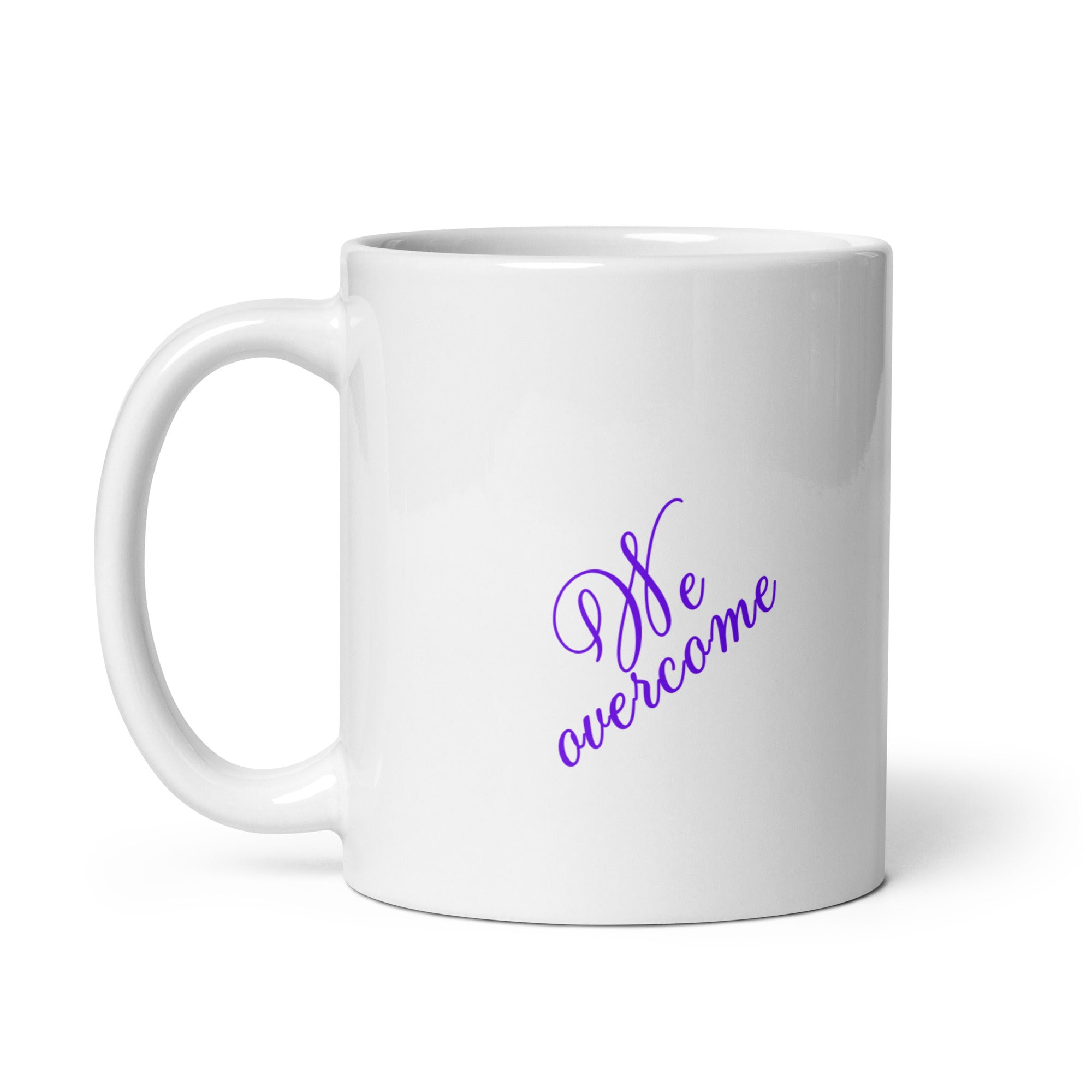 White Glossy Mug - Revelation 12:11
