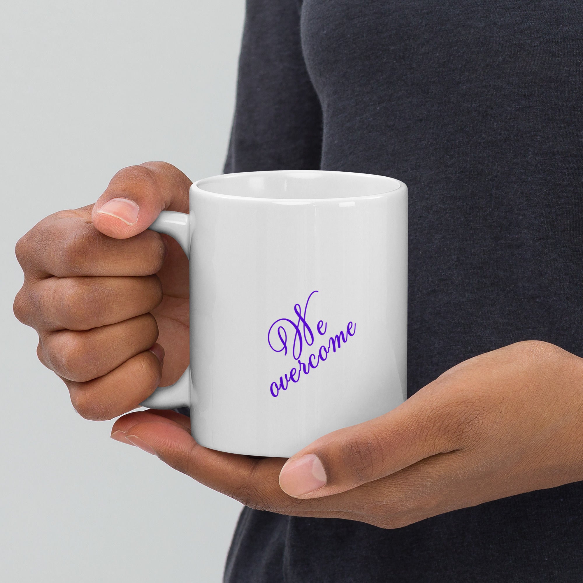 White Glossy Mug - Revelation 12:11